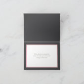 ゴージャス数々のカラーバラフローラブーケありがとう カード (内部)