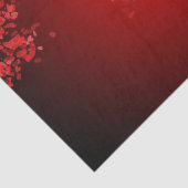 ゴージャス日本のレッドさくらんぼブロッサムブランチ 薄葉紙 (詳細)