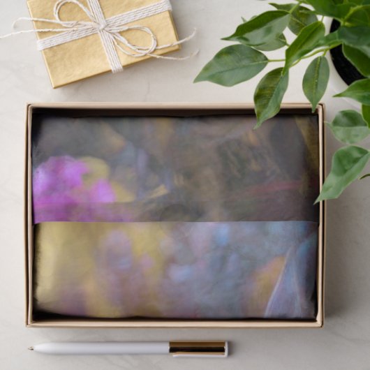 ゴージャス秋の葉の色の抽象芸術ティッシュペーパー 薄葉紙 (ギフト)