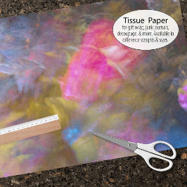 ゴージャス秋の葉の色の抽象芸術ティッシュペーパー 薄葉紙