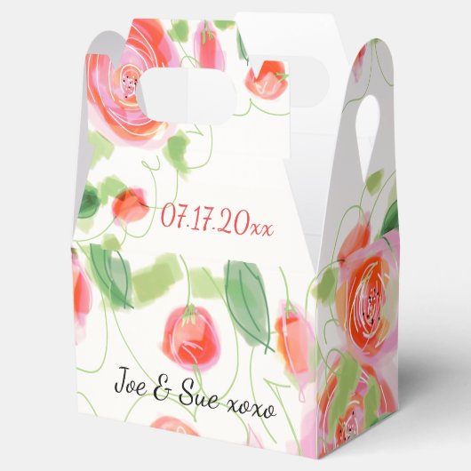 ゴージャス結婚のゲストフェイスボックス フェイバーボックス (オープン)