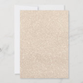 ゴージャス赤面素晴らし結婚ワイルドフラワー 招待状 (裏面)