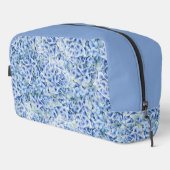 ゴージャス青いアジサイ – フローラルパターン ドップキット (右コーナー)