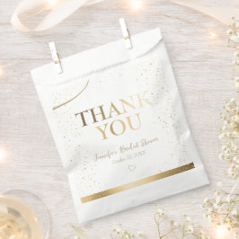 ゴージャス エレガント ブライダルシャワー サンクス フェイバーバッグ