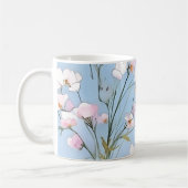 ゴージャス・ジプソフィラ コーヒーマグカップ (左)