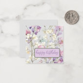 ゴージャス・ジプソフィラ ノートカード (正面/裏面インサイチュ)