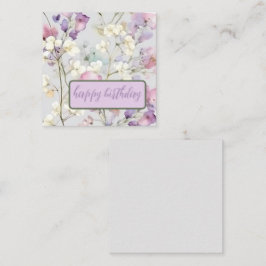 ゴージャス・ジプソフィラ ノートカード