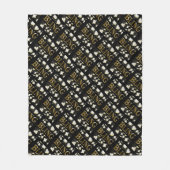 ゴージャス フリースブランケット (正面)