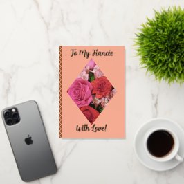 ゴージャス，愛と私の婚約者に，婚約カード 箔グリーティングカード