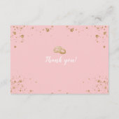 ゴージャス – 金ゴールドピンクAすべての詳細2 エンクロージャーカード (裏面)
