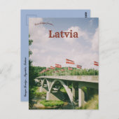 ゴージャブリッジシグルダラトビア ポストカード (正面/裏面)