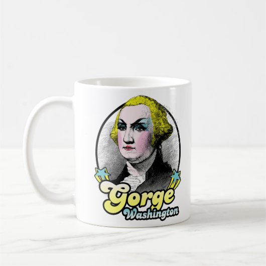 ゴージワシントン コーヒーマグカップ (左)