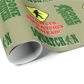 ゴースクアチンと狩り許可 ラッピングペーパー (ロールコーナー)