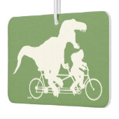 ゴースクアチンサイクリングとT-レックス カーエアーフレッシュナー (左)