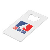 ゴースクアチンリーグスタイル クレジットカード栓抜き (正面アングル)