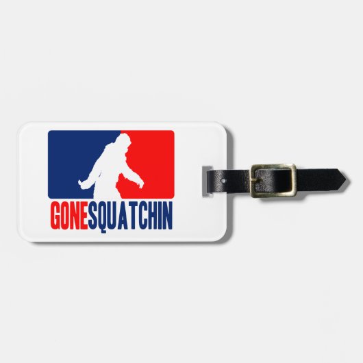 ゴースクアチンリーグスタイル ラゲッジタグ (正面横)