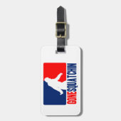 ゴースクアチンリーグスタイル ラゲッジタグ (正面縦)