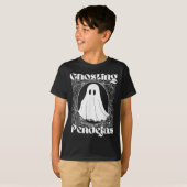 ゴースティングPendejas面白いメキシコの幽霊ハロウィン ハイ Tシャツ (正面フル)