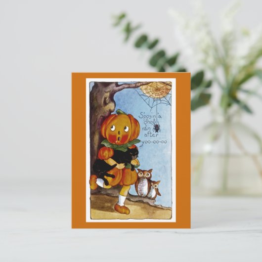 ゴーストがあなたを追いかけてきたらどうする？ ポストカード (スタンド正面)