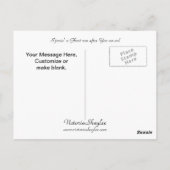 ゴーストがあなたを追いかけてきたらどうする？ ポストカード (裏面)