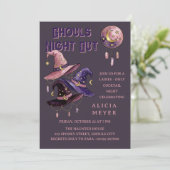 ゴーストたちの夜の魔女のハロウィンパーティ 招待状 (スタンド正面)