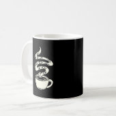 ゴーストとコーヒー コーヒーマグカップ (正面左)