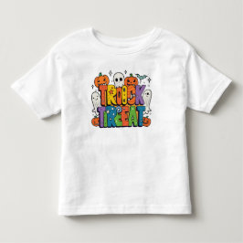 ゴーストのおもしろハロウィンヴァイブス トドラーTシャツ