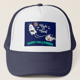 ゴーストのハロウィントラッカーズハット キャップ