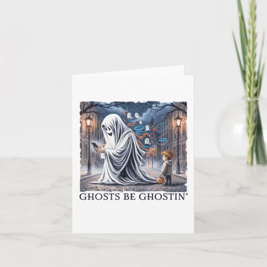 ゴーストはゴーストしてる カード (正面)