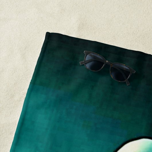 ゴーストアーティストスタジオデザイン ビーチタオル (インサイチュ)