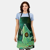 ゴーストアーティストズエリー最高傑作 エプロン (着用した状態)