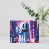 ゴーストウェーブ&アーバンライト インビテーションポストカード (スタンド正面)