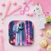 ゴーストウェーブ&アーバンライト ペーパープレート (パーティー)