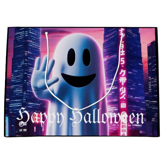 ゴーストウェーブ&アーバンライト ラージペーパーバッグ (正面)