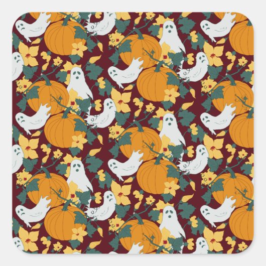 ゴーストガーデン スクエアシール (正面)