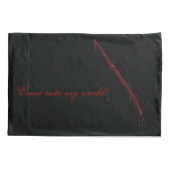 ゴーストガール 枕カバー (裏面-左)