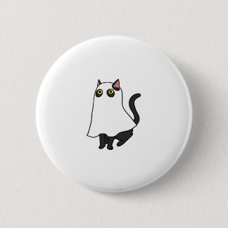 ゴーストキャットクラシックTシャツ_2 缶バッジ