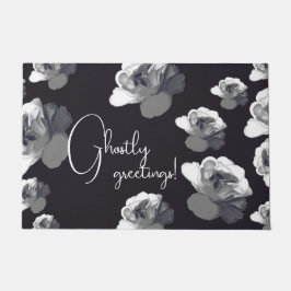 ゴーストグリーティングスハロウィングラムゴシック ドアマット