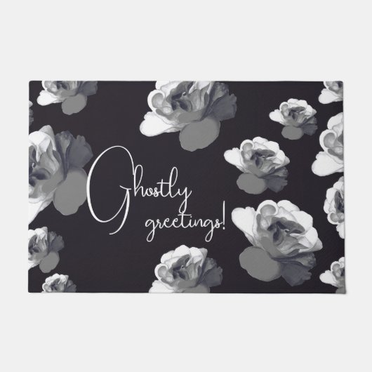 ゴーストグリーティングスハロウィングラムゴシック ドアマット (正面)