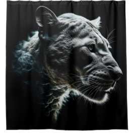 ゴーストグレイクーガー シャワーカーテン