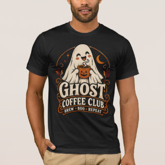 ゴーストコーヒークラブ かわいい スプーキー ハロウィン Tシャツ