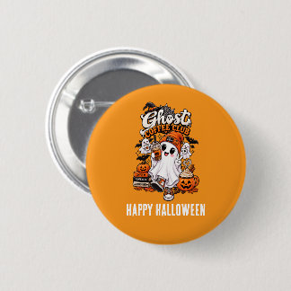 ゴーストコーヒークラブ ハロウィン 缶バッジ
