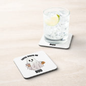 ゴーストコーヒー ハロウィン 面白い コースター (右側)