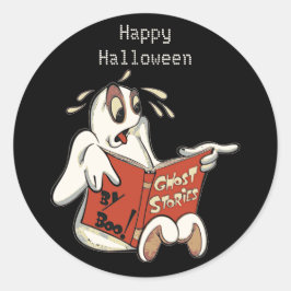ゴーストストーリーズ ハロウィンステッカー ラウンドシール