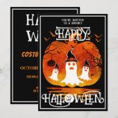 ゴーストセメタリー ハッピーハロウィン スケアリーイベント 招待状 (正面/裏面)