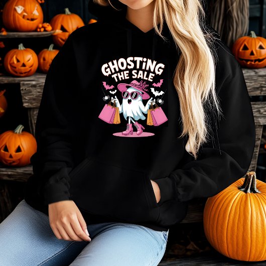 ゴーストセール おもしろハロウィン幽霊 パーカ