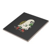 ゴーストタートルローラースケートハロウィンデザイン_1 タイル (側面)