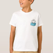 ゴーストティッシュボックス キッズ Tシャツ (正面)