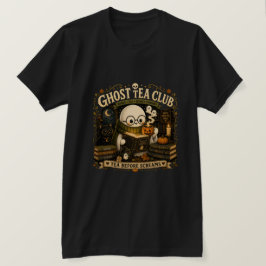 ゴーストティークラブ ビブリオフィル ハロウィーン レトロ Tシャツ