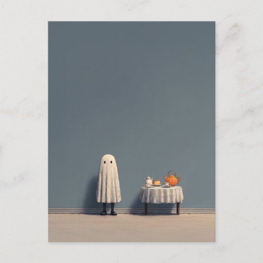 ゴーストティーパーティービベス インビテーションポストカード (正面)